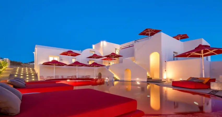 Art Hotel Santorini main view
