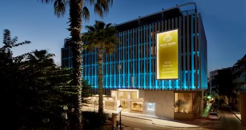 Olive Green Hotel main view