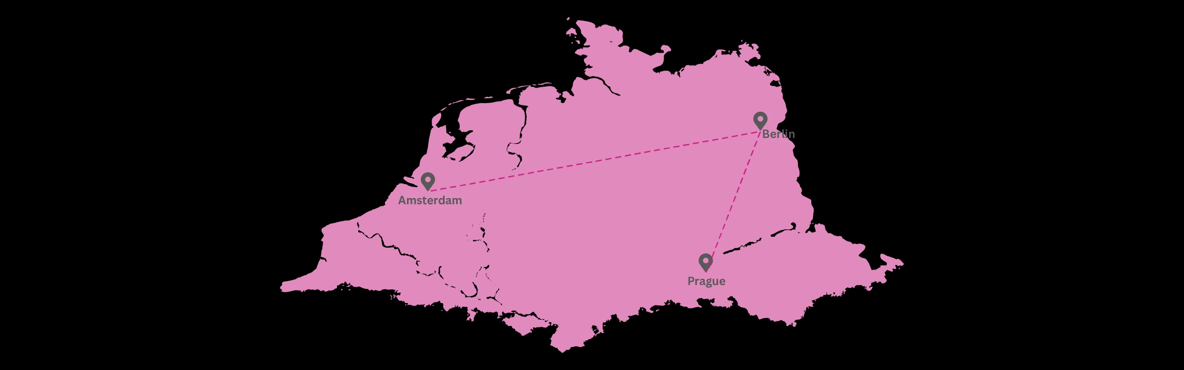 Route overview map