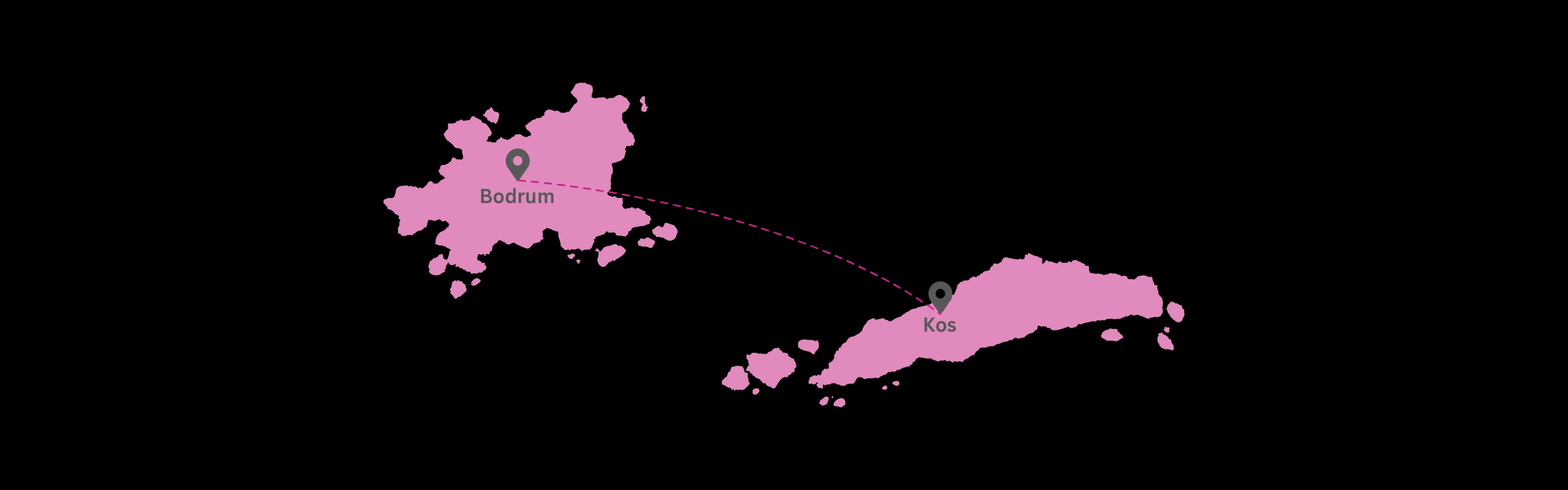 Route overview map