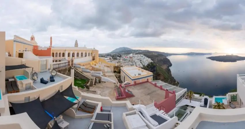 Caldera Cliff Illusion Suites main view