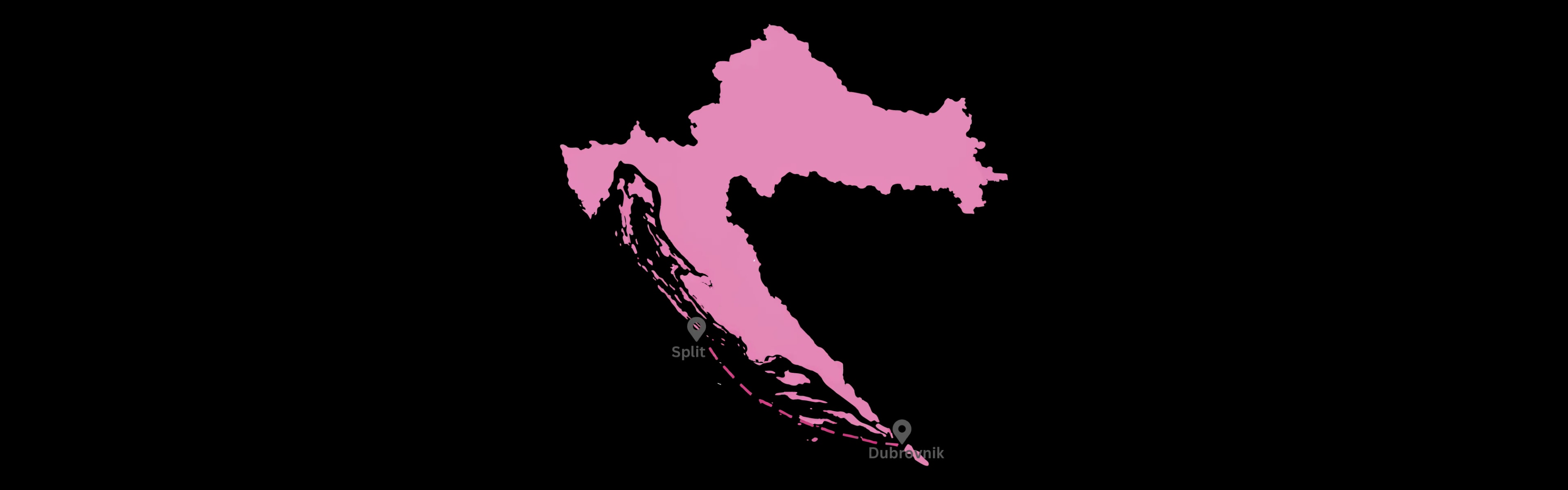 Route overview map