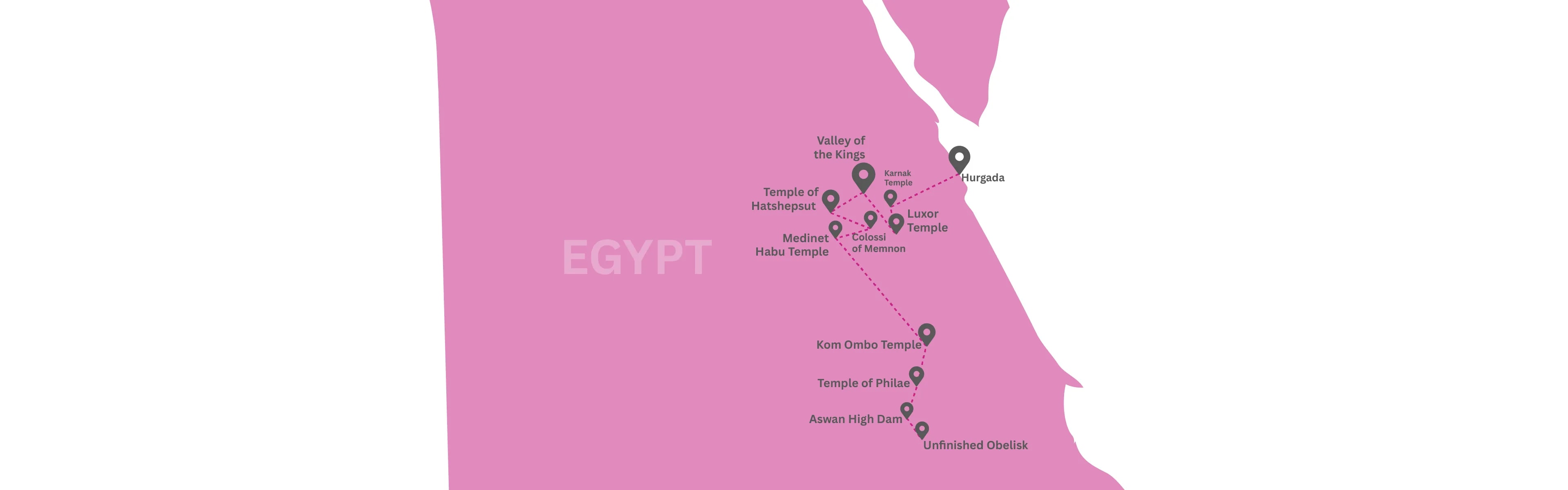 Route overview map
