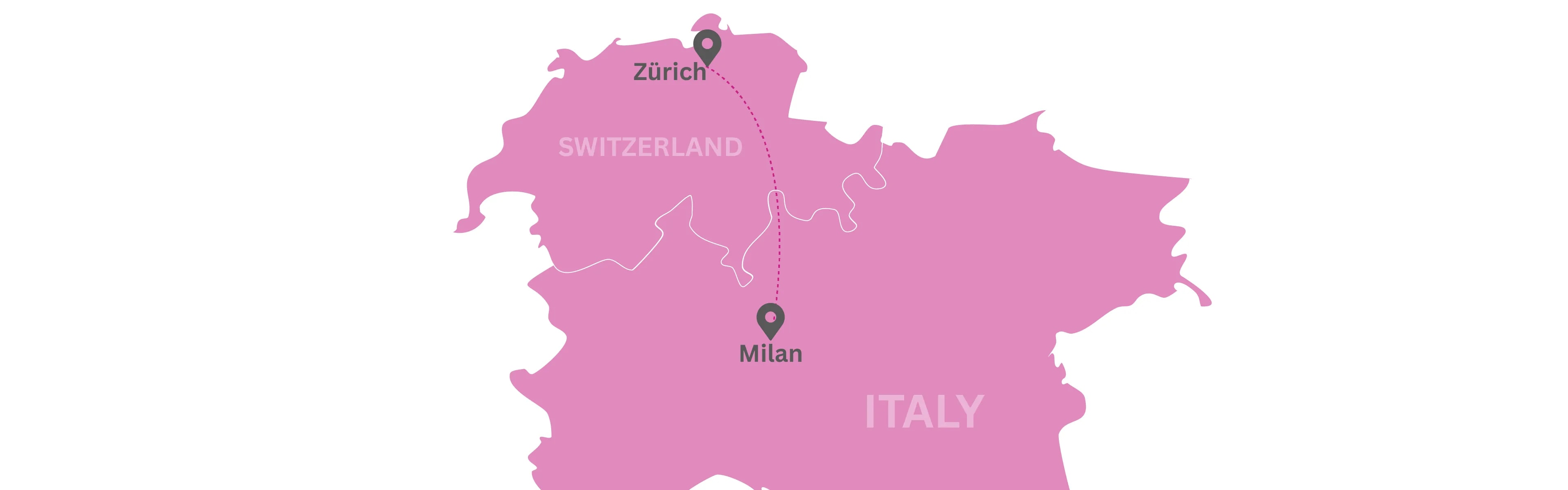 Route overview map