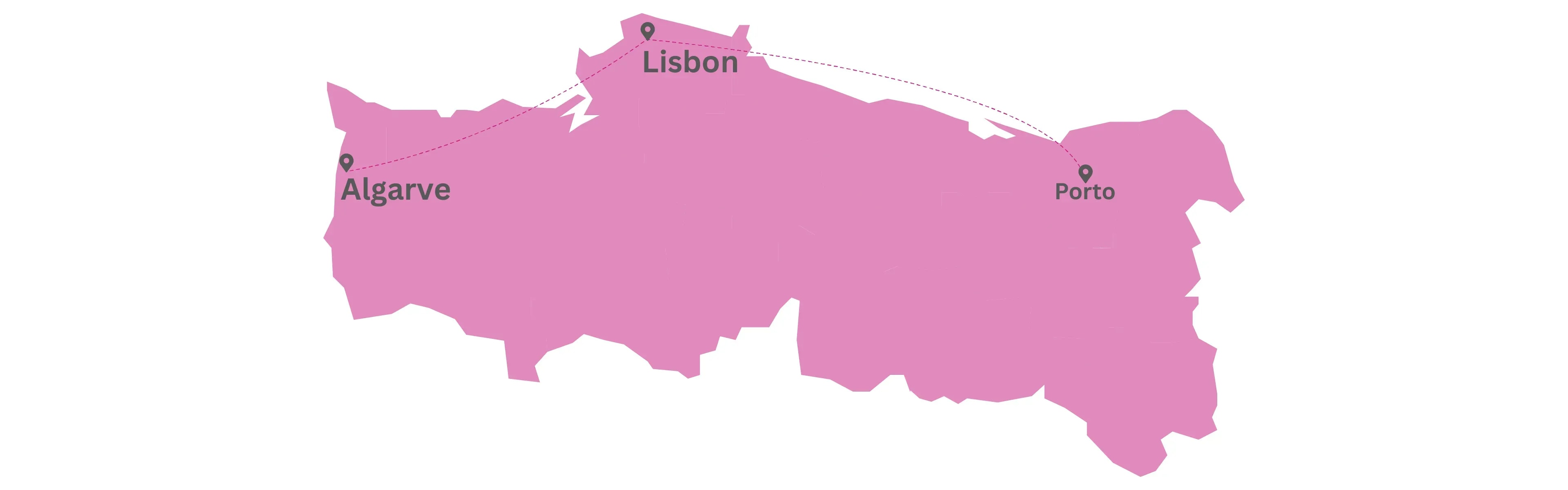 Route overview map