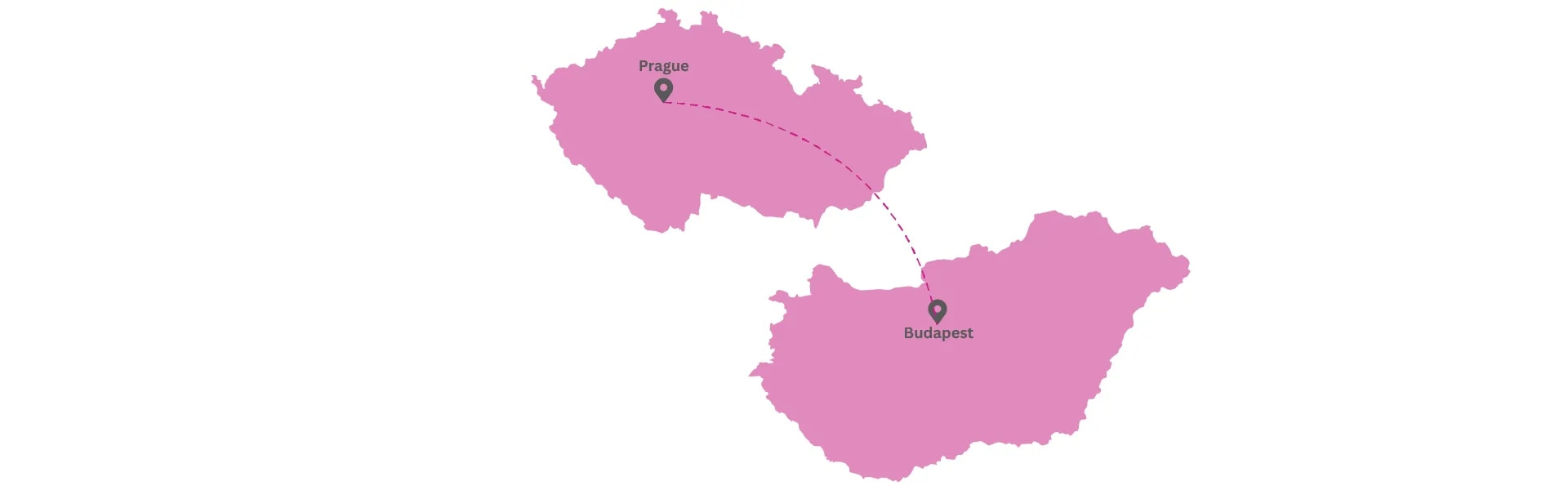 Route overview map
