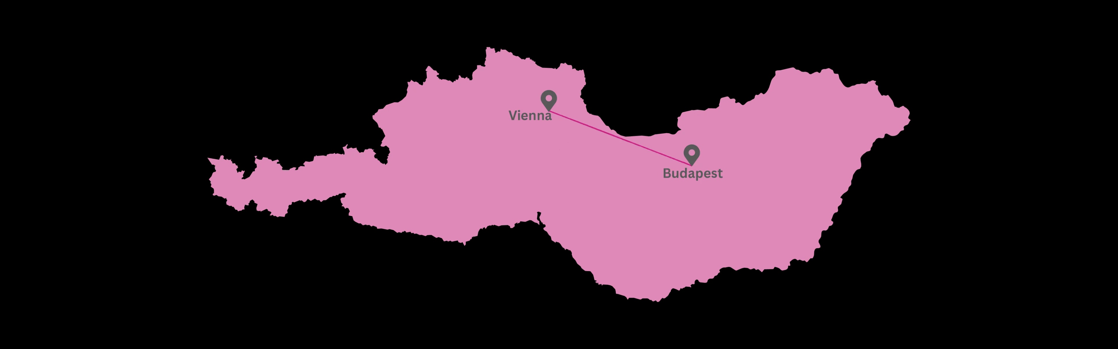 Route overview map