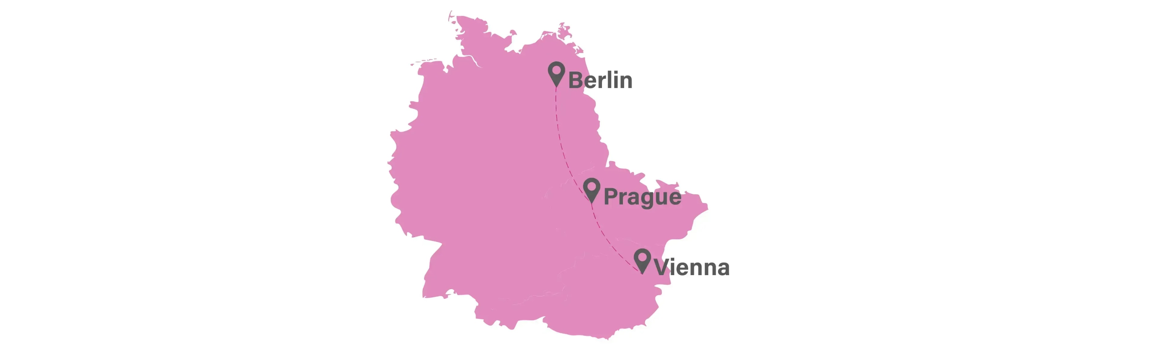 Route overview map