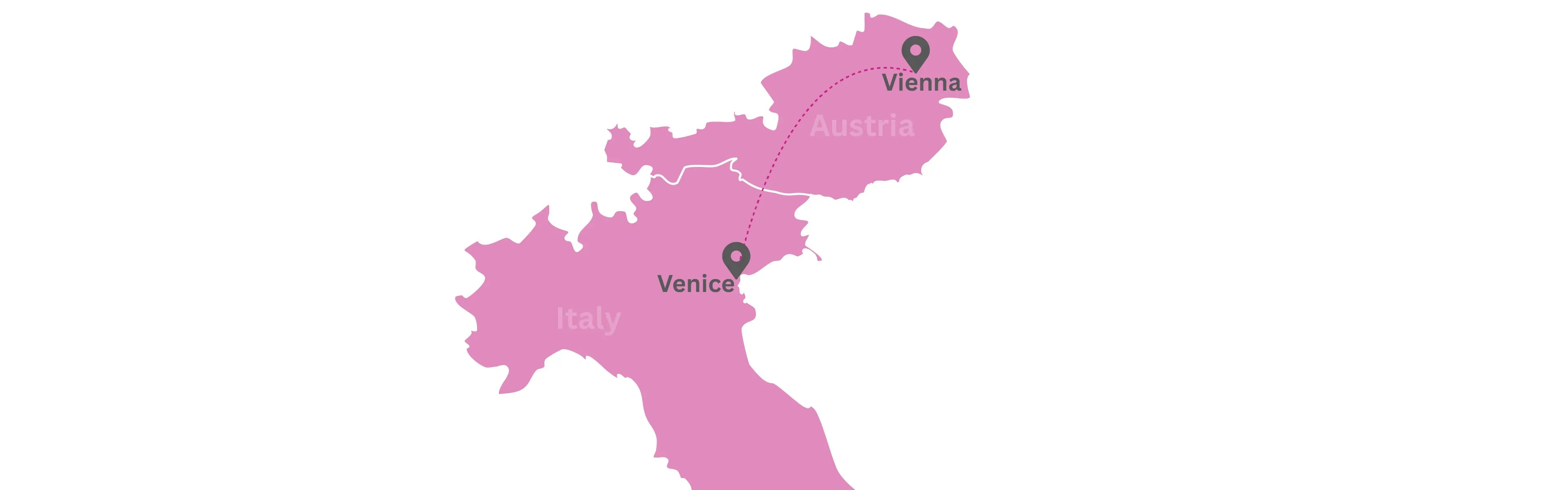 Route overview map